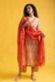 Image for Kusvaa Wsr404 Avani Handblock Cotton Complete Suit Set Featured
