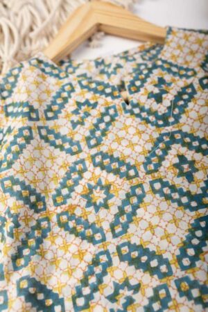 Image for Kusvaa Wsrk112 Nilay New Born Kurtapyjama Set Front