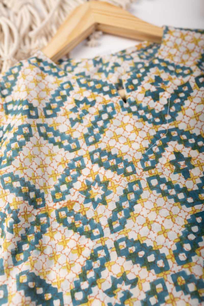 Image for Kusvaa Wsrk112 Nilay New Born Kurtapyjama Set Front