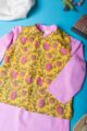 Image for Kusvaa Aj83 Aatmaj Kurta With Jacket Set Closeup