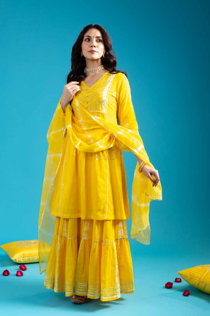 Image for Kusvaa Avdaf257 Garima Cotton Complete Suit Set Featured
