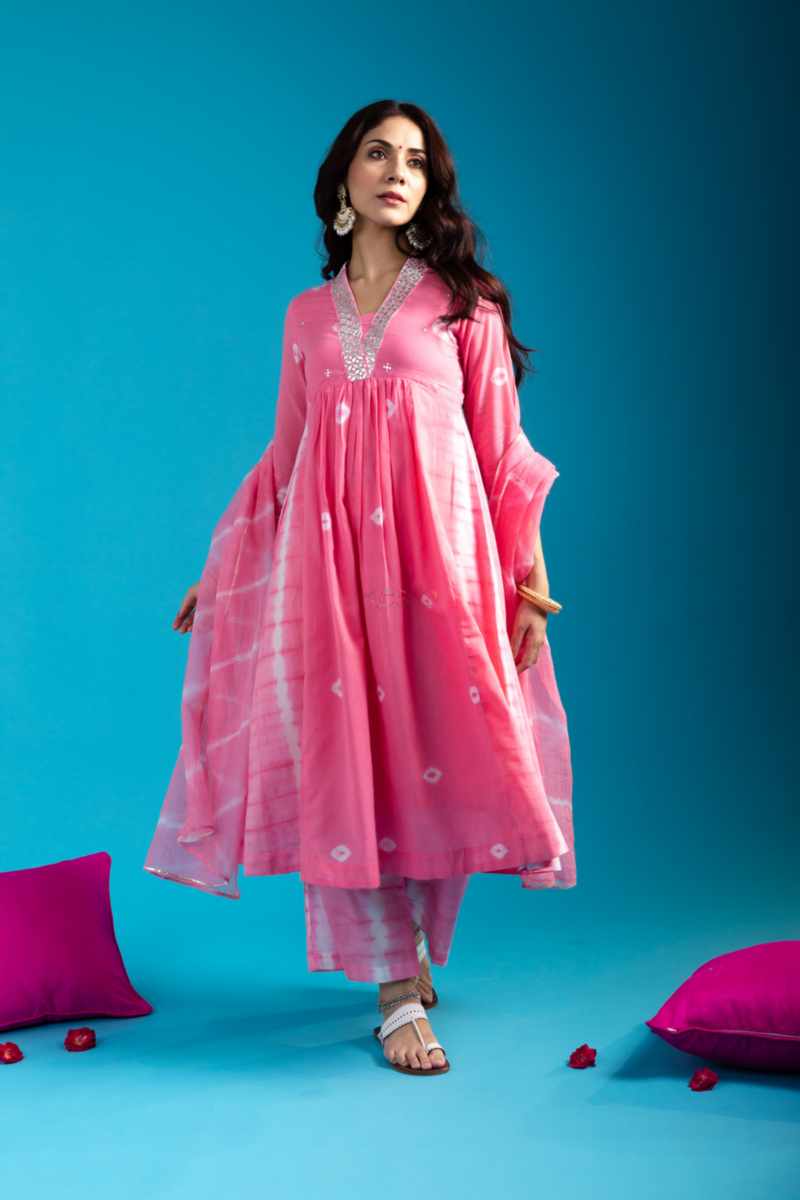 Image for Kusvaa Avdaf258 Jaya Cotton Complete Suit Set Front