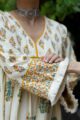 Image for Kusvaa Avdaf259 Ranit Cotton Handblock Complete Suit Set Closeup New
