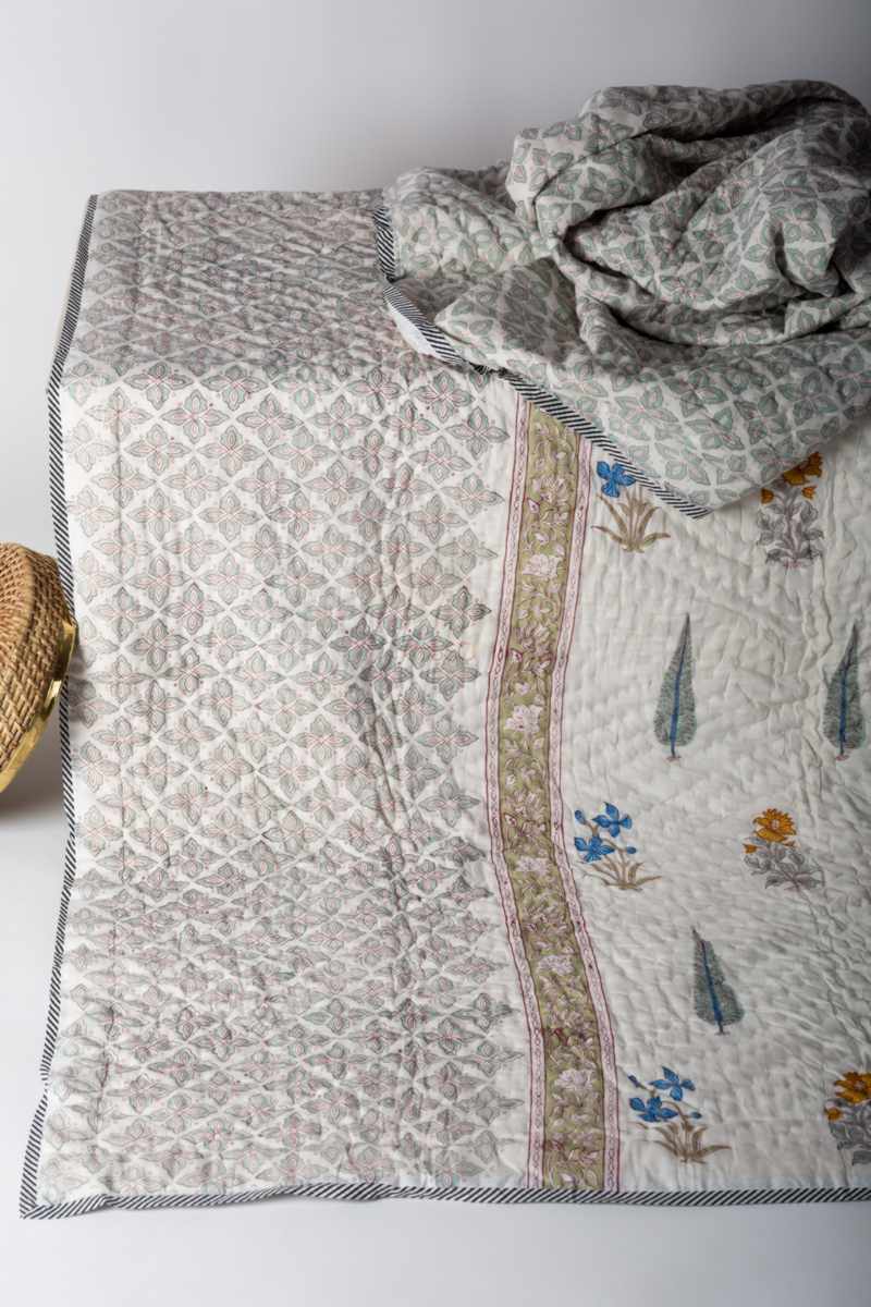 Image for Kusvaa Kaq270 Nalini Double Bed Quilt Featured