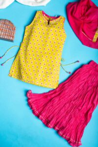 Image for Kusvaa Mbe87 Bhargavi Girls Skirt Complete Set Featured