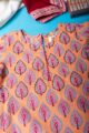 Image for Kusvaa Mbe89 Aasrita Girls Cotton Dhoti Set Side