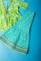 Image for Kusvaa Mbe96 Eshana Girls Cotton Kurta Pant Set Side