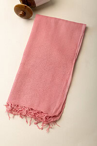 Image for Kusvaa Rndupatta05 Multi Color Cotton Kota Doria Dupatta Blushpink Featured