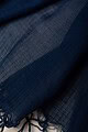 Image for Kusvaa Rndupatta05 Multi Color Cotton Kota Doria Dupatta Indigo Closeup 2