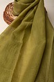 Image for Kusvaa Rndupatta05 Multi Color Cotton Kota Doria Dupatta Mehendigreen Closeup