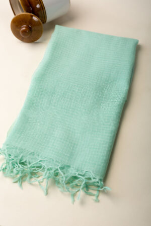 Image for Kusvaa Rndupatta05 Multi Color Cotton Kota Doria Dupatta Mint Featured