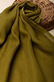 Image for Kusvaa Rndupatta05 Multi Color Cotton Kota Doria Dupatta Olivegreen Closeup 2