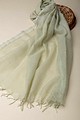 Image for Kusvaa Rndupatta05 Multi Color Cotton Kota Doria Dupatta Pistagreen Featured