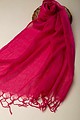 Image for Kusvaa Rndupatta05 Multi Color Cotton Kota Doria Dupatta Rosepink Front