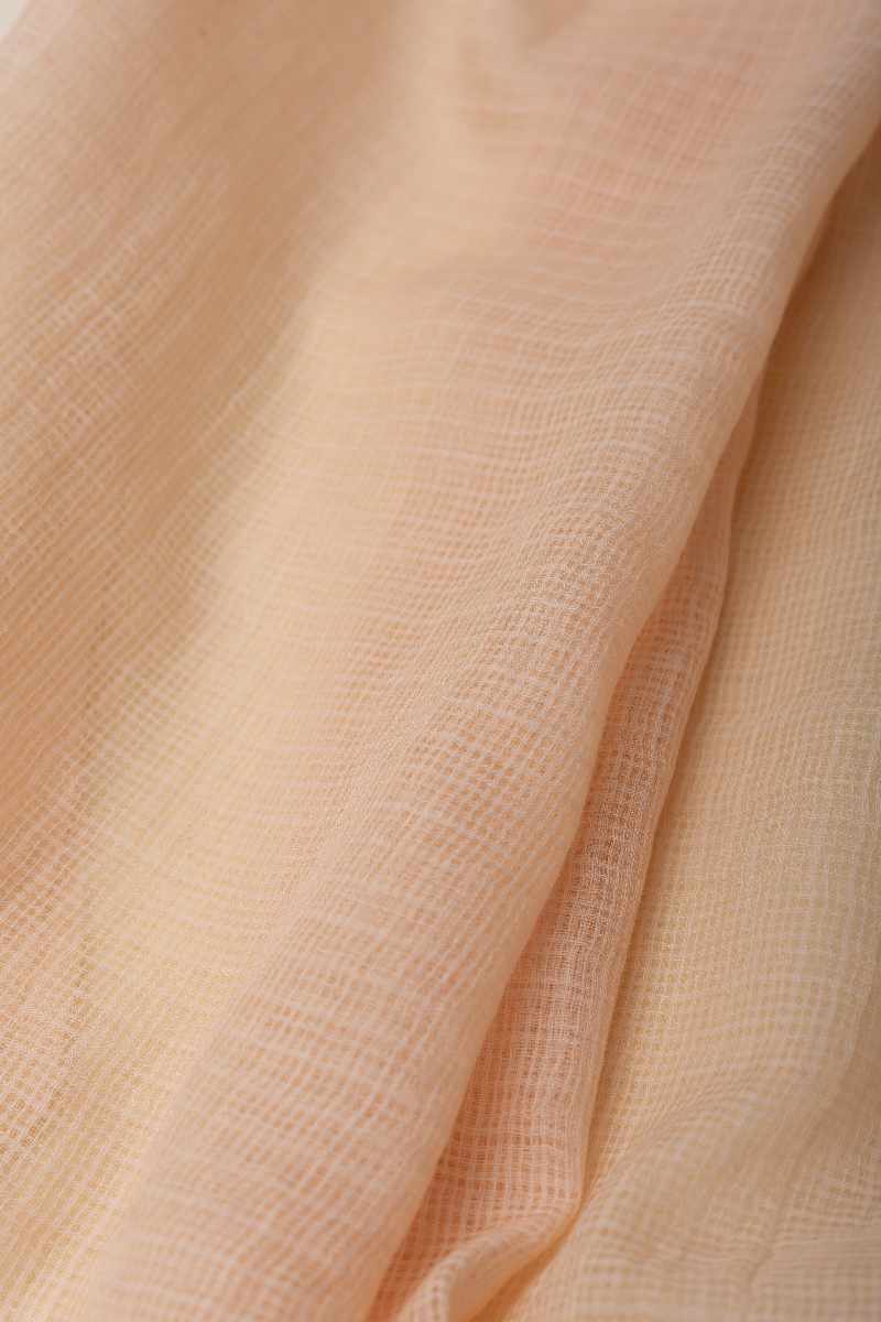 Image for Kusvaa Rndupatta05 Multi Color Cotton Kota Doria Dupatta Skin Side New