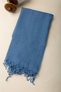 Image for Kusvaa Rndupatta05 Multi Color Cotton Kota Doria Dupatta Skyblue Featured