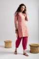 Image for Kusvaa Vcr211 Parnika Cotton Straight Fit Kurta Front
