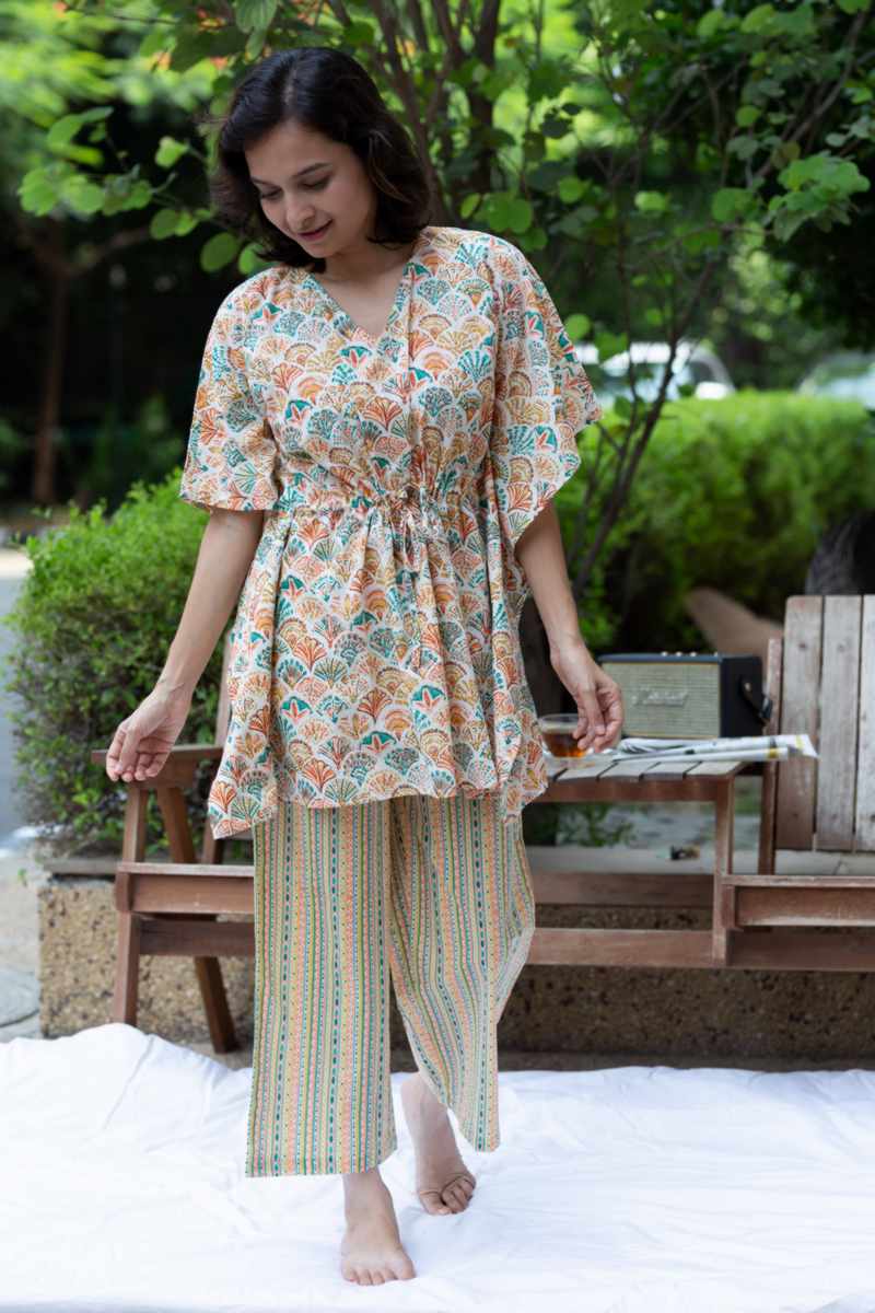 Image for Kusvaa Vcr213 Pakhi Cotton Loungewear Set Featured