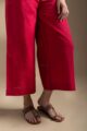 Image for Kusvaa Ws1036 Chitramala Linen Co Ord Set Closeup 2