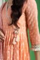 Image for Kusvaa Ws1044 Navleen Cotton Kalidar Kurta Dupatta Set Closeup