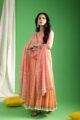 Image for Kusvaa Ws1044 Navleen Cotton Kalidar Kurta Dupatta Set Front