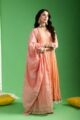 Image for Kusvaa Ws1044 Navleen Cotton Kalidar Kurta Dupatta Set Side