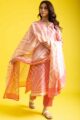 Image for Kusvaa Ws1045 Noor Chanderi Complete Suit Set Front