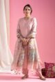 Image for Kusvaa Ws1046 Yarima Chanderi Complete Suit Set Side