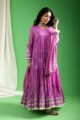 Image for Kusvaa Ws1048 Dhruvi Cotton Kalidar Kurta Dupatta Set Front