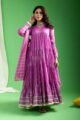 Image for Kusvaa Ws1048 Dhruvi Cotton Kalidar Kurta Dupatta Set Side