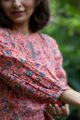 Image for Kusvaa Wsr400 Anila Cotton Jaal Print Short Top Closeup 2