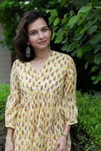 Image for Kusvaa Wsr401 Aslesha Cotton Handblock Dress Featured