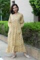 Image for Kusvaa Wsr401 Aslesha Cotton Handblock Dress Front