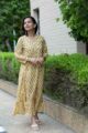 Image for Kusvaa Wsr401 Aslesha Cotton Handblock Dress Side