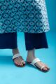 Image for Kusvaa Wsr403 Devangana Cotton Handblock Kurta Closeup 2
