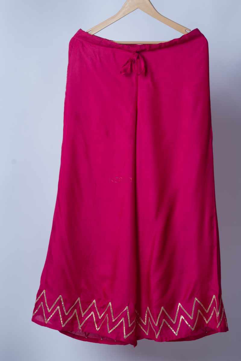 Image for Kusvaa Wssharara01 Muslin Sharara Mj.pink Featured