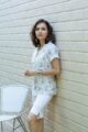 Image for Kusvaa Bpr41 Shaila Handblock Cotton Shirt Side