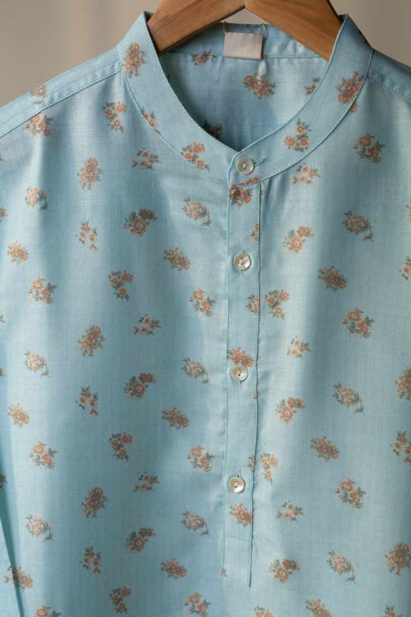 Image for Kusvaa Bpr43 Cirayu Men's Cotton Kurta Front