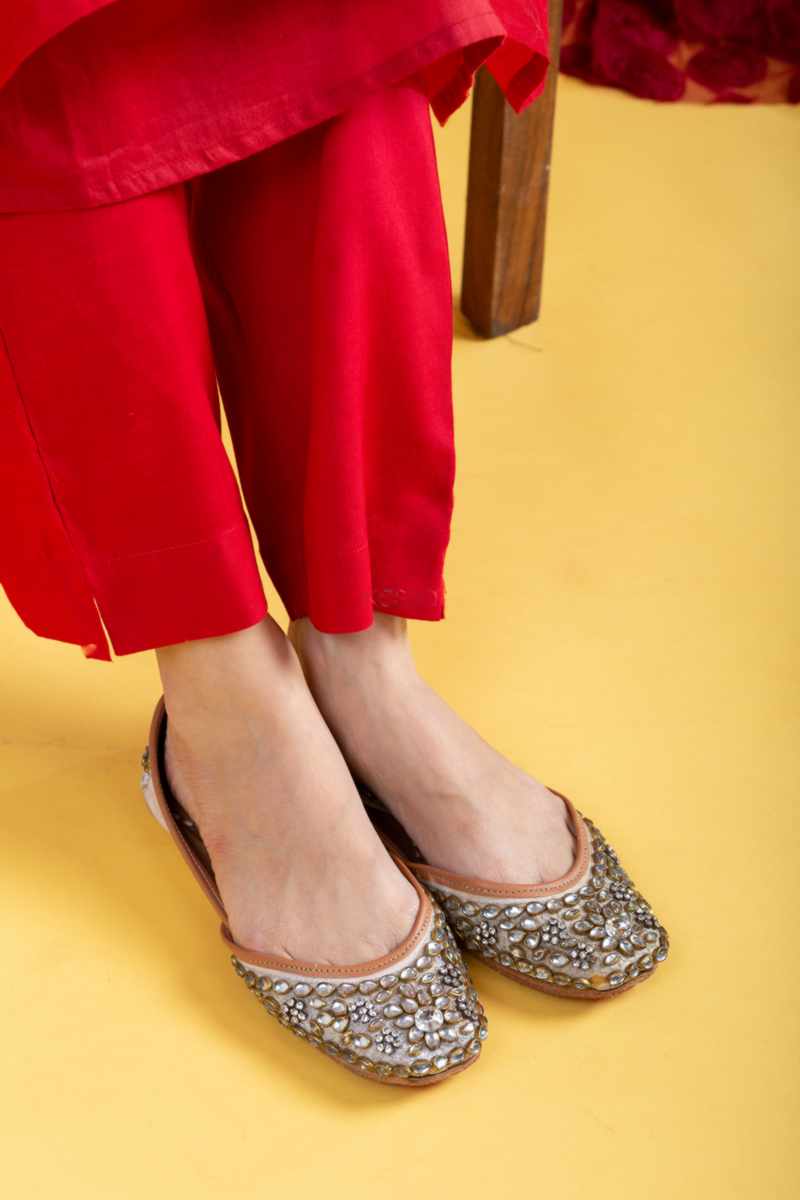 Image for Kusvaa Vcp01 Slub Silk Pants Red Featured