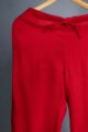 Image for Kusvaa Vcp01 Slub Silk Pants Red Front New