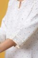 Image for Kusvaa Vcr226 Bhanu Chanderi Silk Kurta Dupatta Set Closeup 2