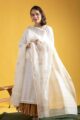 Image for Kusvaa Vcr226 Bhanu Chanderi Silk Kurta Dupatta Set Front