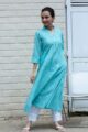 Image for Kusvaa Ws1032 Parnika South Cotton Kurta Front
