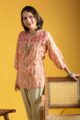 Image for Kusvaa Wsr406 Charvi Handblock Cotton Short Top Side