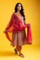 Image for Kusvaa Wsr410 Maithili Cotton Handblock Complete Suit Set Featured