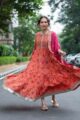 Image for Kusvaa Wsr412 Keertana Cotton Handblock Kurta Dupatta Set Front New
