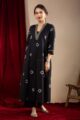 Image for Kusvaa Avdaf267 Bonasri Cotton A Line Kurta Front