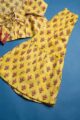 Image for Kusvaa Mbe100 Dharmishta Girls Kurta With Jacket And Sharara Set Closeup 2