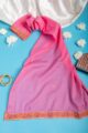 Image for Kusvaa Mbe103 Mythri Girls Cotton Complete Suit Set Closeup New
