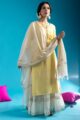 Image for Kusvaa Vcr218 Reet Chanderi Straight Fit Kurta Front